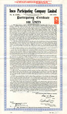 Imco Participating Co. Limited - Stock Certificate - Foreign Stocks picture