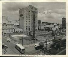 1970 Press Photo One Shell Square Building construction site, New Orleans picture