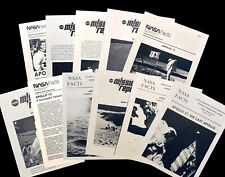 NASA Apollo Mission Reports & NASA Facts, Missions #7 thru #17, a complete set. picture