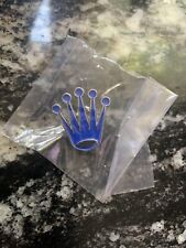 Authentic Fear Tomorrow Royal Blue Enamel Crown Pin wrmfzy supdef picture