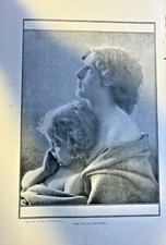 1853 Magazine Illustration The Young Mother by M. B. Parkinson picture