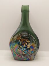 WHEATON Robert E Lee Green Glass Decanter Bottle Presidential Vintage VTG picture