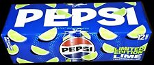 ITS BACK Pepsi W/LIME LIMITED EDITION. 12oz x 12 cans w/ . BB 9/24 picture