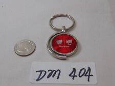 Vintage Keychain Key Ring Advertising USG Proud Sponsor Olympic Red Spinning picture