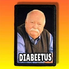 Diabeetus Wilford Brimley (Diabetes) Morale Patch /Military ARMY Tactical 825 picture
