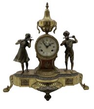 Antique Franz Hermle Lancini Imperial Gilt Bronze Mantle Clock picture