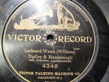 1905 MALE LOVE DUET. Harry Macdonough Dudley Williams LARBOARD WATCH VICTOR 4346 picture