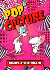 Pinky and the Brain Custom card ACEO Fan Art Pop Culture Cards picture