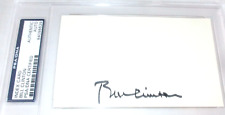 President Bill Clinton / Autographed Signed Index Card / PSA/DNA Slabbed picture