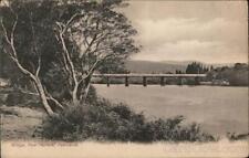 Australia New Norfolk View of Bridge,Tasmania Postcard Vintage Post Card picture