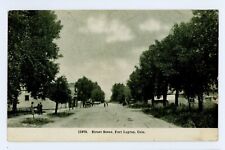 CO, Fort Lupton. STREET SCENE. Early Printed Postcard picture