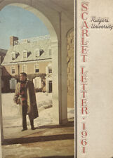 1961 Rutgers University Scarlet Letter Yearbook New Brunswick￼ New Jersey picture