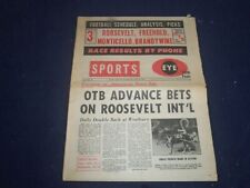 1973 AUG 20-22 SPORTS EYE NEWSPAPER - OTB ADVANCE BETS ON ROOSEVELT - NP 5599 picture