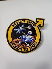 NASA Project Viking Mission to Mars Souvenir Patch Launched 1975 Arrived 1976 picture