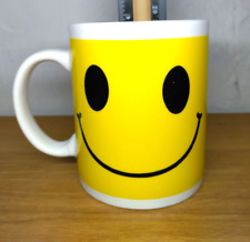 Smiley Faced Happy Emoji Coffee Tea Mug 8 Oz Size Unbranded picture