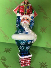 Christopher Radko Tight Squeeze Glass Ornament  picture