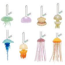 Jellyfish Keychain Japan Blind Box Gashapon Charm Figure 1 Random Capsule Toy picture