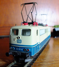 Fleischmann 4381 HO gauge DB BR 151 electric loco in cream and blue livery picture