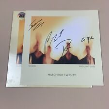 New MATCHBOX TWENTY Where The Light Goes Sealed & Autographed Signed Album Art picture