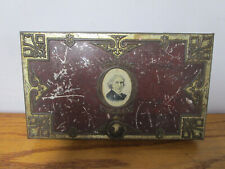 Vintage Irving Cigar Tin Chest J. Hirsch & Sons picture