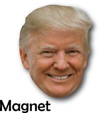 MAGNET TRUMP 2024 MAKE AMERICA GREAT AGAIN Support Car Track Fridge US Made picture