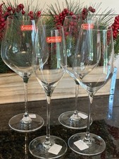 Spiegelau 4 Superiore Wine Tasting Flight White Champagne Bordeaux Burgundy picture