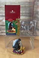 Carlton Cards Heirloom Ornament Godzilla is Coming to Town #147 Magic Light Up picture