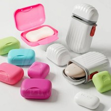 Travel Waterproof Soap Dishes Soap Case Soap Box Soap Holder Container UK picture