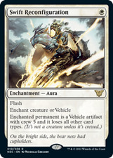 mtg magic Swift Expedited reconfiguration ENGLISH commander kamigawa picture