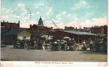 Marion Market Saturday Morning 1910 OH  picture