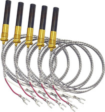 5 Pcs 24" Aluminum 750Mv Thermopile Generator for Fireplace Thermopile Replaceme picture