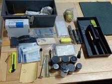 CSI Evidence Collection Kit Used In Box/toolbox picture