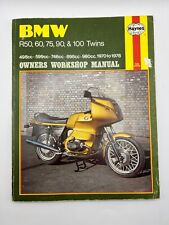 1970-78 BMW R50 60 75 90 100 TWINS HAYNES SERVICE Manual USED picture