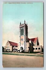 Pasadena CA, Presbyterian Church Arched Entrance California Vintage Postcard picture