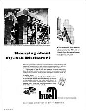 1952 Buell engineering dust fly-ash recovery system vintage art print ad adl79 picture