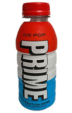 NEW SIZE MINI 12 FLOZ PRIME HYDRATION ICE POP FLAVOR DRINK 1 FULL BOTTLE BUY IT picture