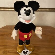 Disney 1989 Collectible Classics Woodsculpt Series  Mickey Mouse With Stand picture