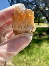 3 Ounce Raw Honey Citrine Quartz Cluster picture