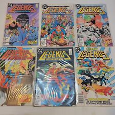 LEGENDS comics 1-6 of 6-part mini series (DC, 86-87) picture