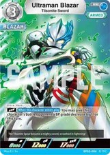 Ultraman Blazar, Tilsonite Sword - BP02-086 RR Ultraman Card Game picture