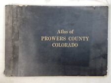 Vintage 1943 Atlas of Powers County, Colorado picture
