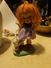 Vintage Girl Figurine Red Hair Japan Napcoware C-6860 Little Rascal Tiny Terry? picture
