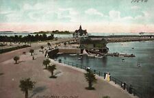 Vintage Postcard 1908 City Point Boston Massachusetts The Hugh C. Leighton Pub picture