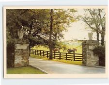 Postcard Spendthrift Farm Gates Lexington Kentucky USA picture