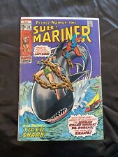 SUB-MARINER # 24 THE LADY & THE TIGER SHARK 1970 KEY GD/VG 3.0 picture
