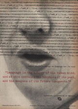 1959 Container Corporation: Language Armory Human Mind Vintage Print Ad picture