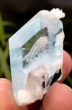 Top Class Aqumarine Crystal Combine With Quartz And Fieldspher picture