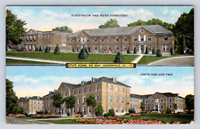 Vintage Postcard State School for Deaf Jacksonville Illinois picture