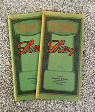 Lilly Druggists Want Book Order Booklet, Green Estimated Late 1920’s picture