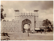 India, Jaipur, Gateway to the City Vintage Albumen Print Albumin Print 21 picture